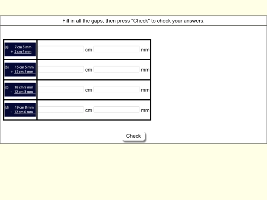 Maths/length/7/1 screenshot