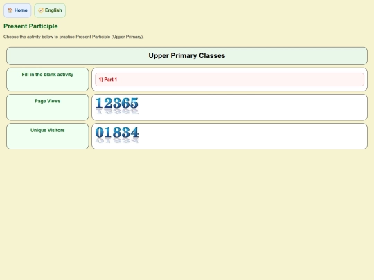 Present Participle screenshot
