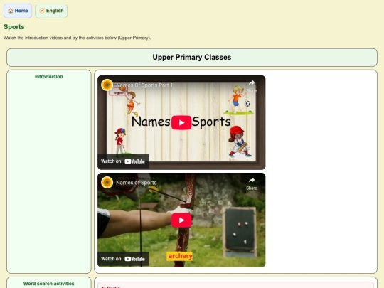 Sports screenshot
