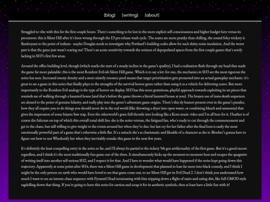 posts/2025-11-04-Silent-Hill-3-Review screenshot