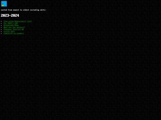 blogindex screenshot