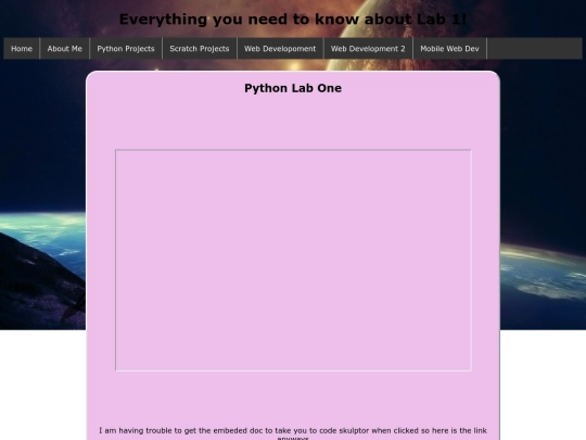 pythonLabOne screenshot