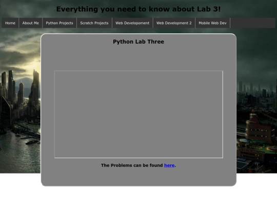 pythonLabThree screenshot