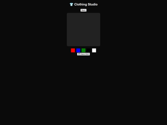 clothing_studio screenshot