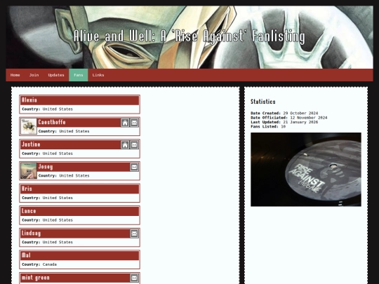 fans screenshot
