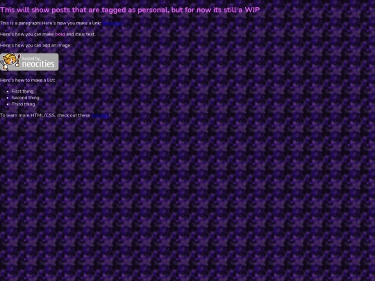 tag list/personal screenshot
