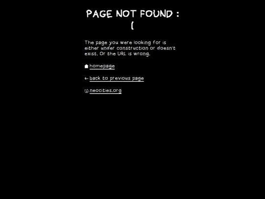 not_found screenshot