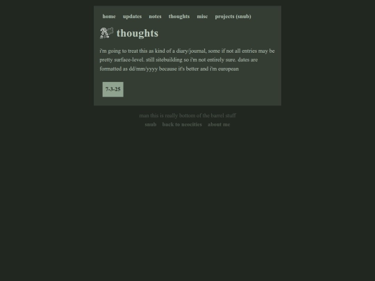 project/coursebook/thoughts screenshot