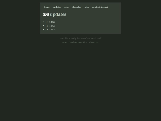 project/coursebook/updates screenshot