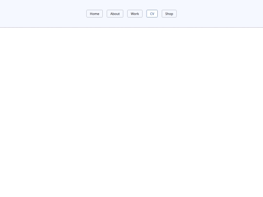 CV screenshot