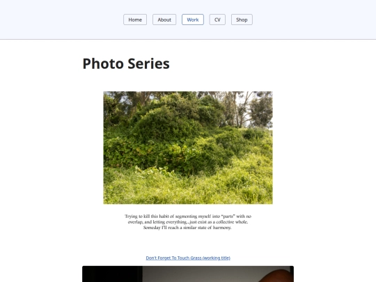 work screenshot