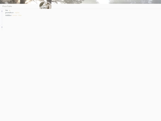 Other-Pages/Blog/Learning/Archive/I/Beyond/MyRooms/WhalePod/PeerTube screenshot