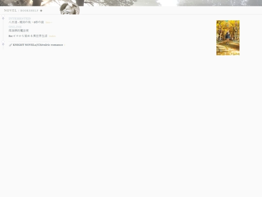 Other-Pages/Blog/Learning/Archive/I/Beyond/MyRooms/bedroom/Bookshelf/novel screenshot