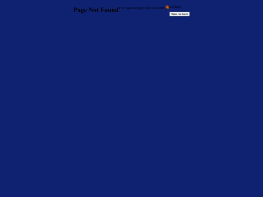 notfound screenshot