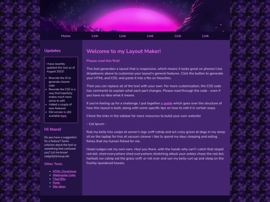 test-zone/sadgrlPage screenshot