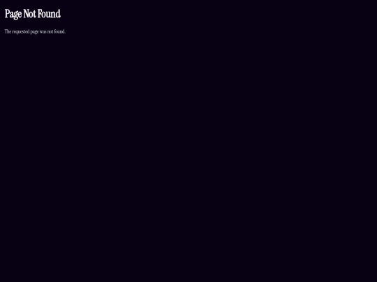 not_found screenshot