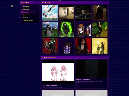 portfolio screenshot