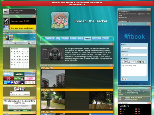 photos screenshot