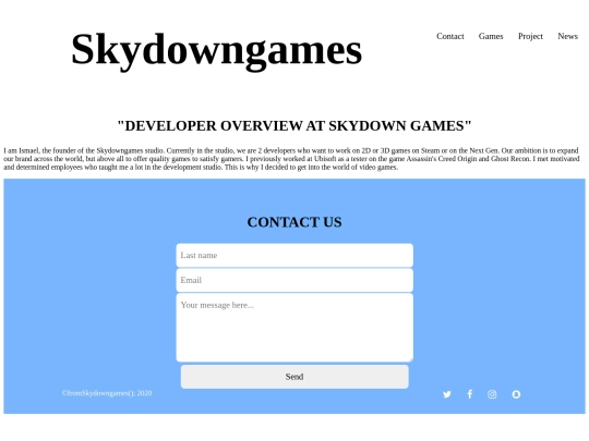 Skydowngames screenshot