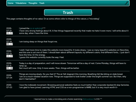 trash screenshot