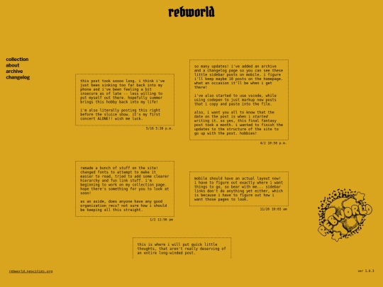 changelog screenshot