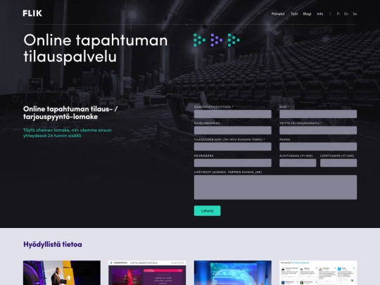 flik_palvelu_demo/palvelu screenshot