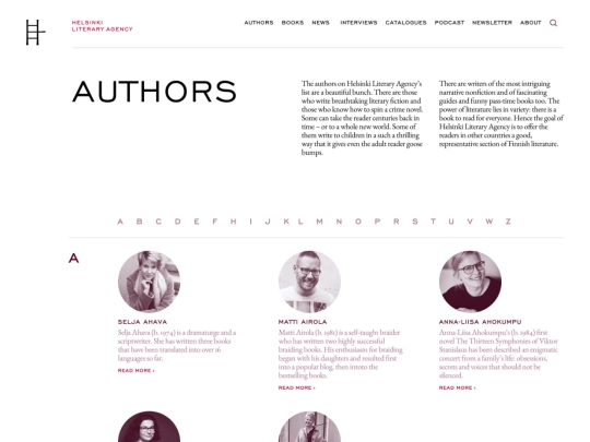 hla/authorspage screenshot