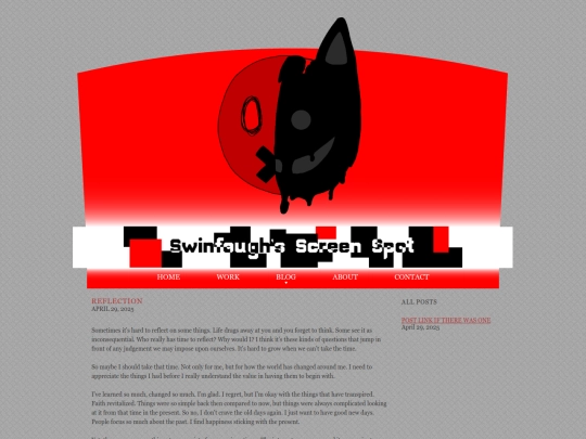 blog_reflection screenshot
