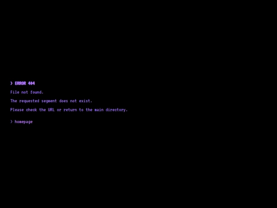 not_found screenshot