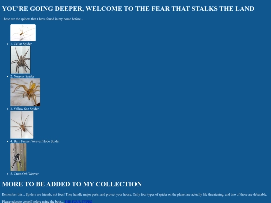 SPIDERS screenshot