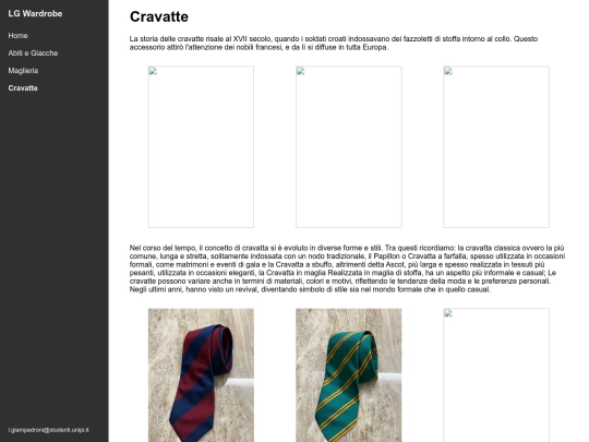 cravatte screenshot