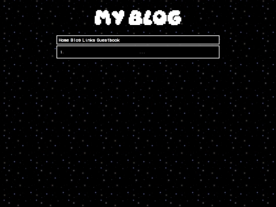 blog screenshot