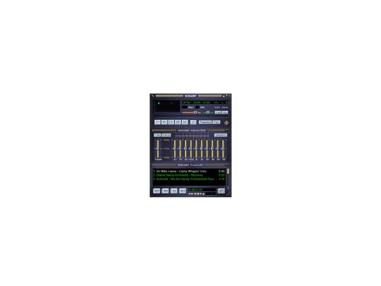 Winamp screenshot