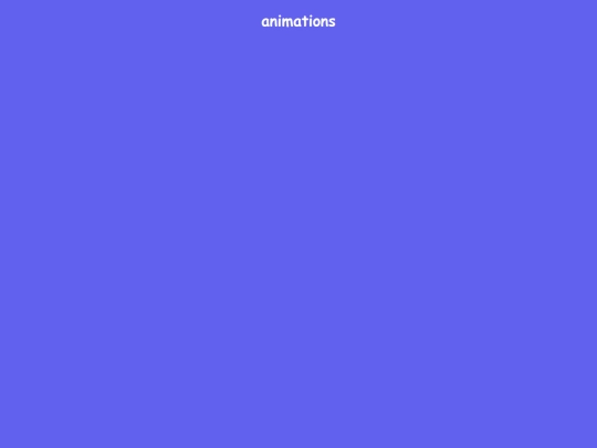 animations screenshot