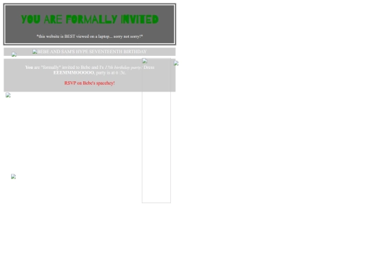 invitation screenshot