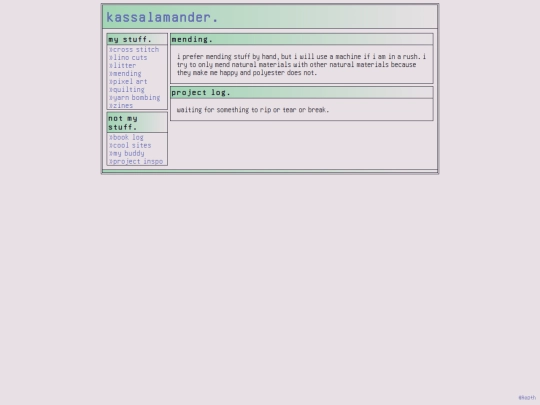 mending screenshot