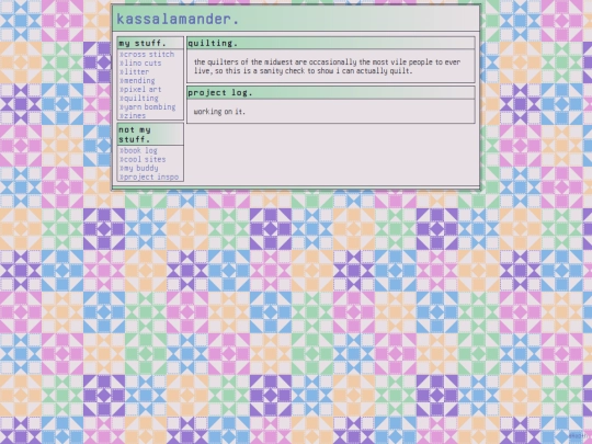 quilting screenshot