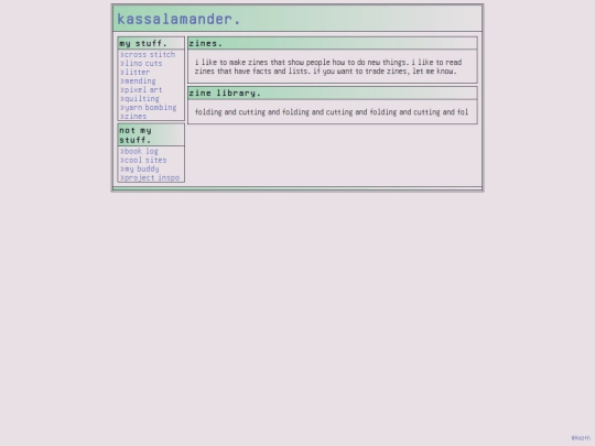 zines screenshot