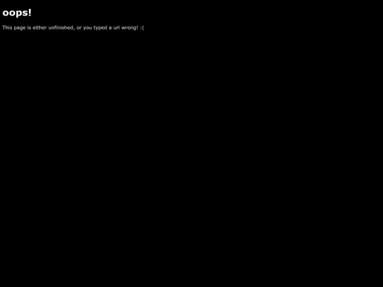 not_found screenshot