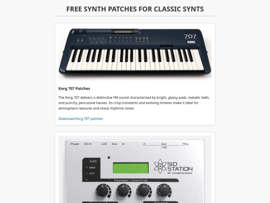patches screenshot