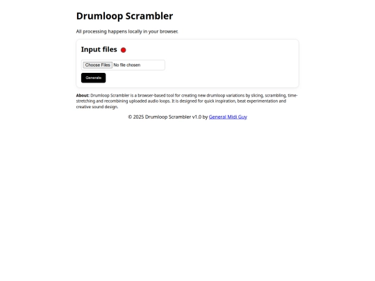 scrambler screenshot