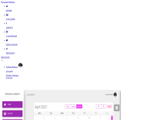 mockup screenshot