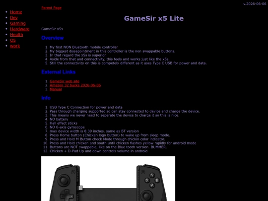 gaming/emu/android/controllers/gamesirX5Lite screenshot