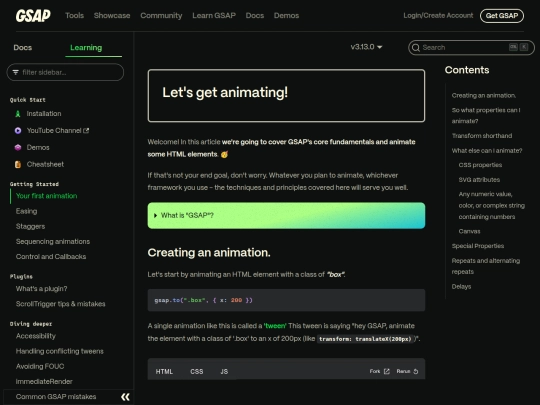 js/gsap/gsap-public/getting-started-link screenshot