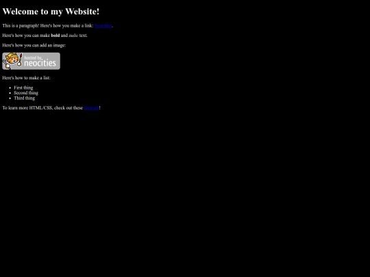 writing screenshot