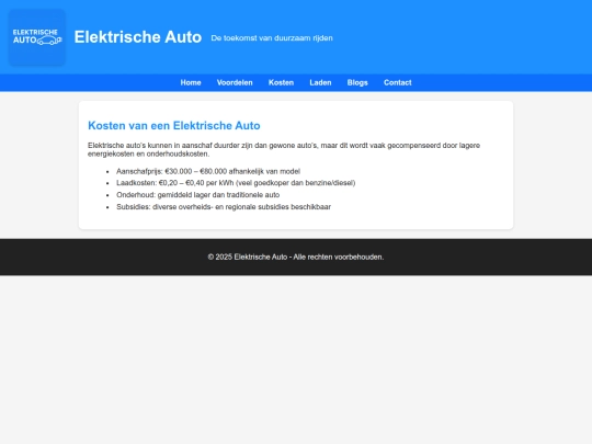 kosten screenshot