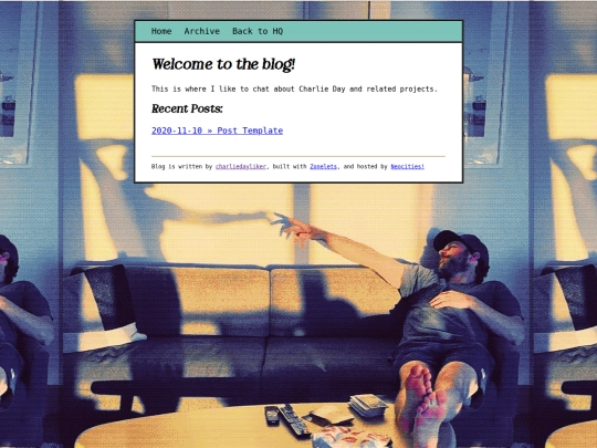 blog screenshot