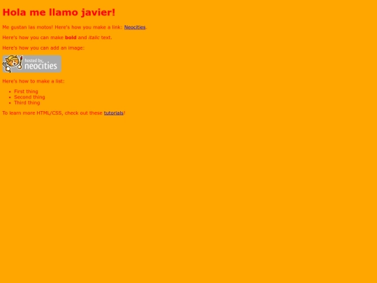 index screenshot