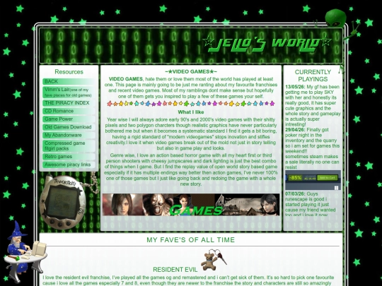 games screenshot