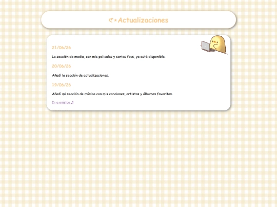 actualizaciones screenshot